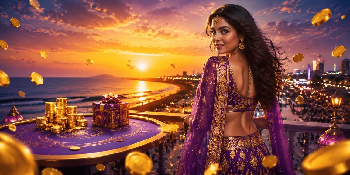 Player focused on Andar Bahar card game with blue-gold lighting in Chennai casino