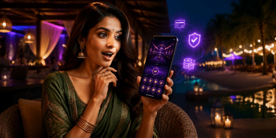 Mobile payment for cricket betting in Goa with traditional attire